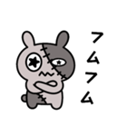 つぎはぎウサギ4（個別スタンプ：13）