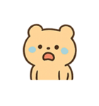 ミルクティーくま Qomi のぼんやり劇場（個別スタンプ：2）