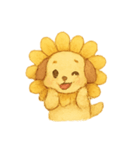 ひまわりパピーサンシャイン（個別スタンプ：4）