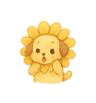 ひまわりパピーサンシャイン（個別スタンプ：5）