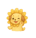 ひまわりパピーサンシャイン（個別スタンプ：12）