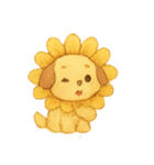 ひまわりパピーサンシャイン（個別スタンプ：16）