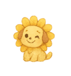 ひまわりパピーサンシャイン（個別スタンプ：19）