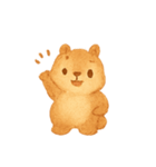 キャラメルリスほっこりパック（個別スタンプ：2）