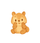 キャラメルリスほっこりパック（個別スタンプ：5）