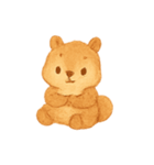 キャラメルリスほっこりパック（個別スタンプ：9）