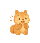 キャラメルリスほっこりパック（個別スタンプ：11）