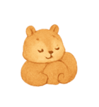 キャラメルリスほっこりパック（個別スタンプ：13）