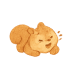 キャラメルリスほっこりパック（個別スタンプ：21）