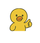 ひよこの気分おさんぽ（個別スタンプ：4）