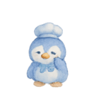 ブルーベリーペンギンシェフほっこり（個別スタンプ：11）