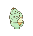 ミントチョコアザラシアイスフェス（個別スタンプ：3）