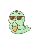 ミントチョコアザラシアイスフェス（個別スタンプ：4）