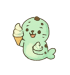 ミントチョコアザラシアイスフェス（個別スタンプ：5）