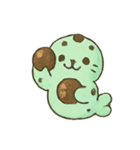 ミントチョコアザラシアイスフェス（個別スタンプ：10）