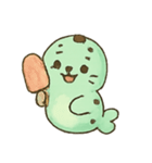 ミントチョコアザラシアイスフェス（個別スタンプ：22）
