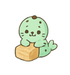 ミントチョコアザラシアイスフェス（個別スタンプ：23）
