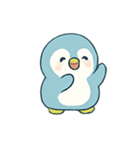 ふわふわペンギンの気分パレード（個別スタンプ：7）