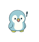 ふわふわペンギンの気分パレード（個別スタンプ：10）