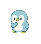 ふわふわペンギンの気分パレード（個別スタンプ：13）