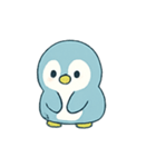 ふわふわペンギンの気分パレード（個別スタンプ：15）