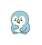 ふわふわペンギンの気分パレード（個別スタンプ：17）