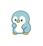 ふわふわペンギンの気分パレード（個別スタンプ：18）