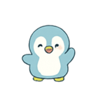 ふわふわペンギンの気分パレード（個別スタンプ：21）