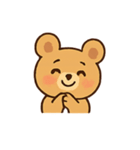 ころころクマの気持ちパレード（個別スタンプ：3）