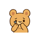 ころころクマの気持ちパレード（個別スタンプ：4）