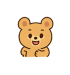 ころころクマの気持ちパレード（個別スタンプ：10）