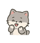 もふもふ子猫の気分劇場（個別スタンプ：6）
