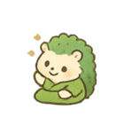 抹茶ハリネズミ春の茶祭り（個別スタンプ：6）