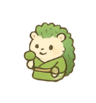 抹茶ハリネズミ春の茶祭り（個別スタンプ：8）