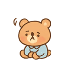 ねむねむくまくん パジャマ行進（個別スタンプ：2）