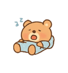 ねむねむくまくん パジャマ行進（個別スタンプ：5）