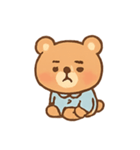 ねむねむくまくん パジャマ行進（個別スタンプ：6）