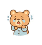 ねむねむくまくん パジャマ行進（個別スタンプ：12）