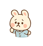 ねむねむくまくん パジャマ行進（個別スタンプ：15）