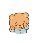 ねむねむくまくん パジャマ行進（個別スタンプ：23）