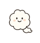 もこもこ雲のPuffu感情てんこ盛り（個別スタンプ：1）