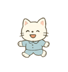 ねむねむ子猫 パジャマ行進（個別スタンプ：2）