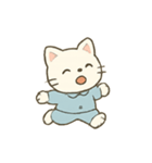 ねむねむ子猫 パジャマ行進（個別スタンプ：6）