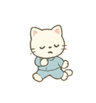ねむねむ子猫 パジャマ行進（個別スタンプ：8）