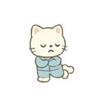 ねむねむ子猫 パジャマ行進（個別スタンプ：12）