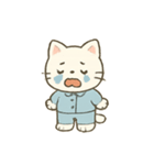 ねむねむ子猫 パジャマ行進（個別スタンプ：13）