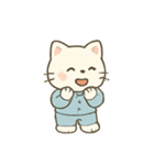 ねむねむ子猫 パジャマ行進（個別スタンプ：14）