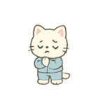 ねむねむ子猫 パジャマ行進（個別スタンプ：15）