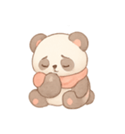 桃パフェパンダ春ピクニック（個別スタンプ：6）