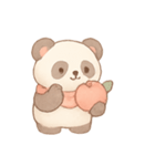 桃パフェパンダ春ピクニック（個別スタンプ：8）